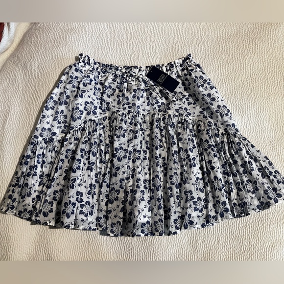 Polo Ralph Lauren Floral Cotton Voile Pull-On Skirt size 4 nwt - Picture 5 of 5